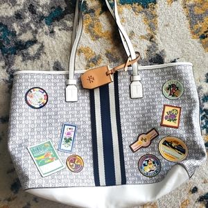 Tory Burch Gemini Link Airplane Tote